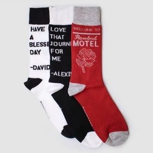 Schitts Creek crew socks
